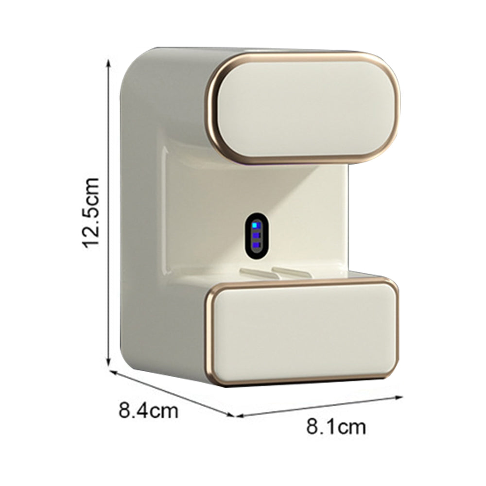 Electric Toothpaste Dispenser with Toothbrush Holders