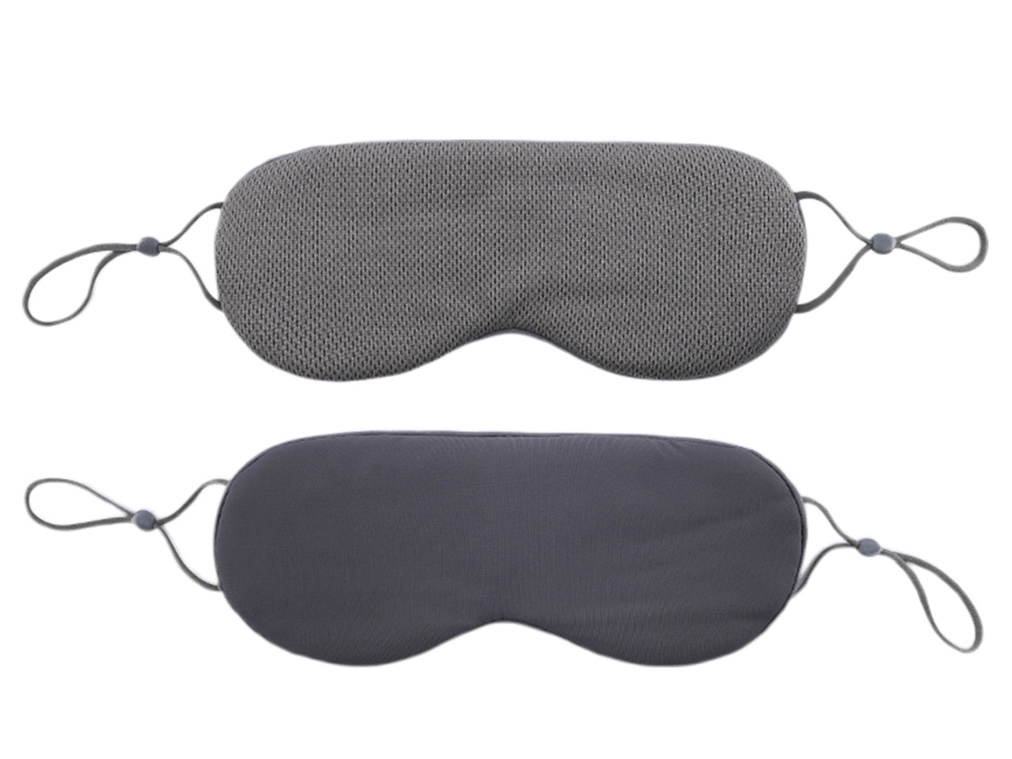 2 PCS Sleeping Masks Warm Cool Double Side Use Blindfold Sleep Eye Cover