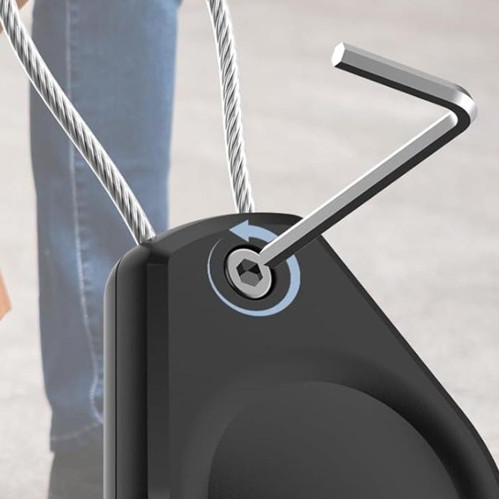 Water-Resistant AirTag Key Lock Case Compatible with Apple AirTags