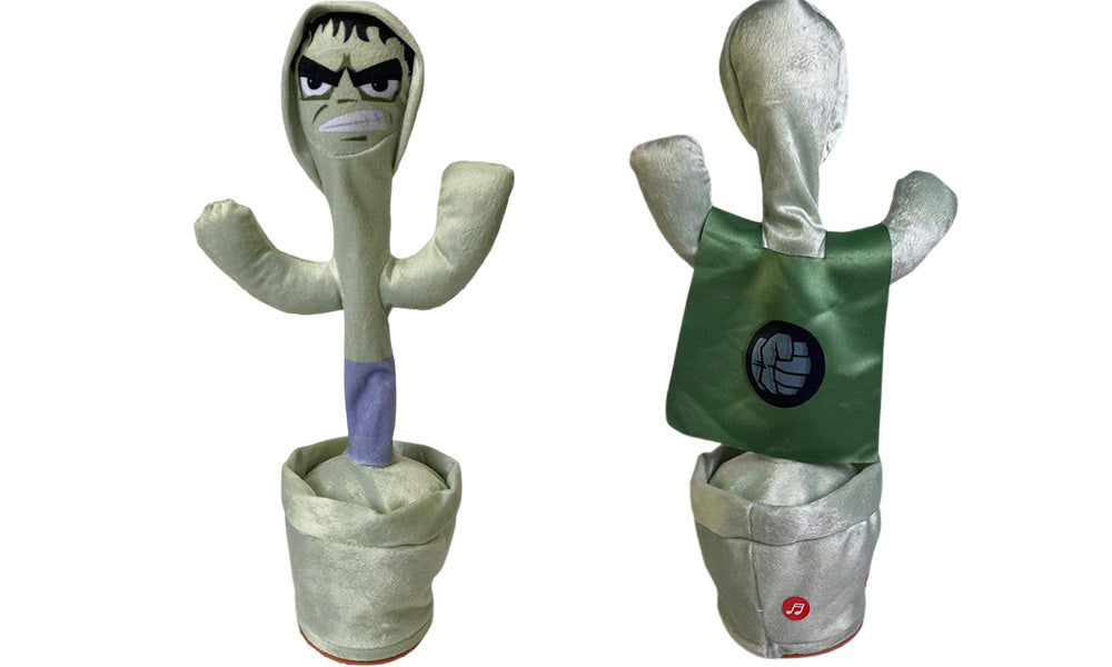 Dancing Superhero Inspired Cactus Plush Toy