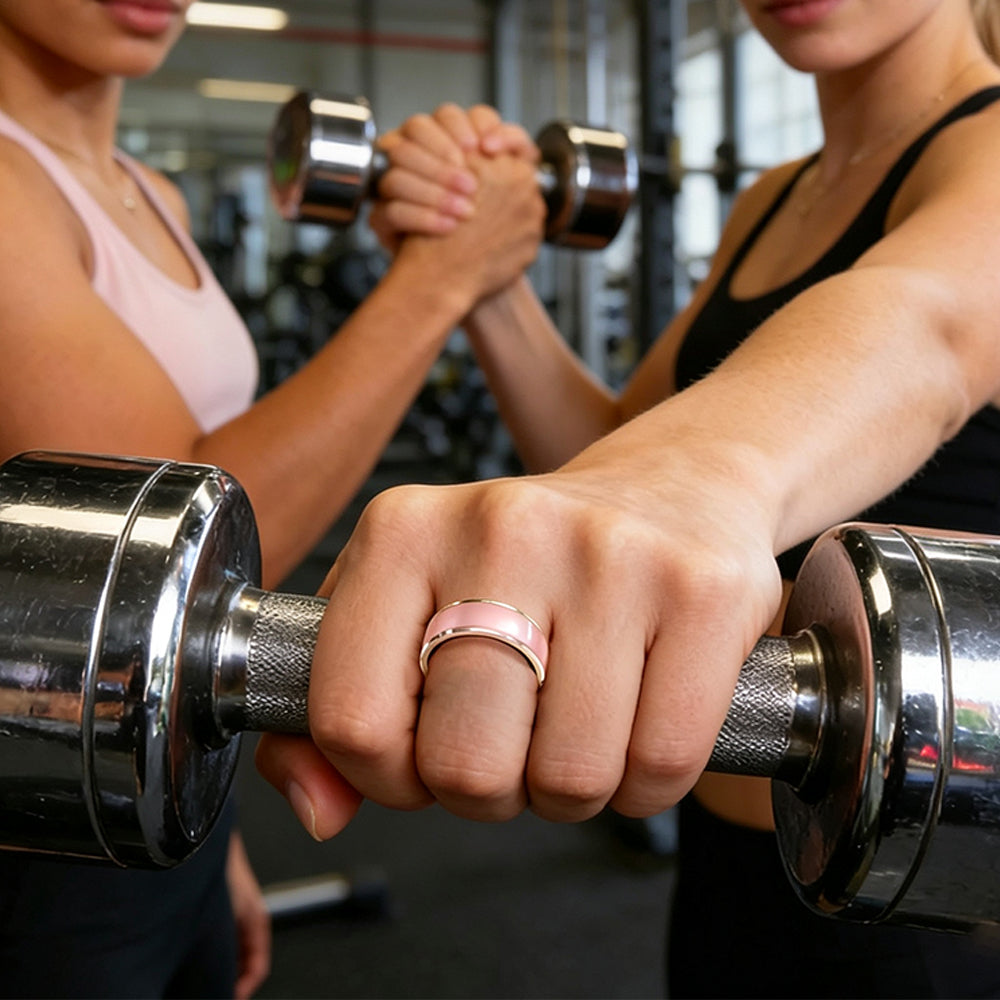 Gesture Control Smart Ring Waterproof Health Tracker