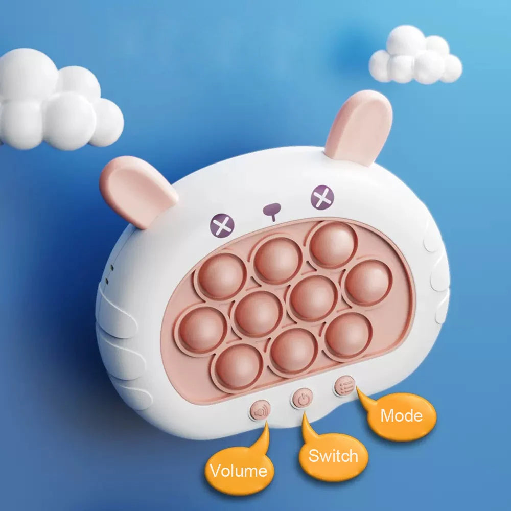 Poping Handheld Game Machine Light Up Pop Games Sensory Fidget Toys