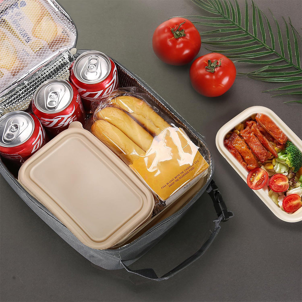 Large Capacity Insulated Lunch Bag Reusable Cooler Tote for Work Travel Picnic