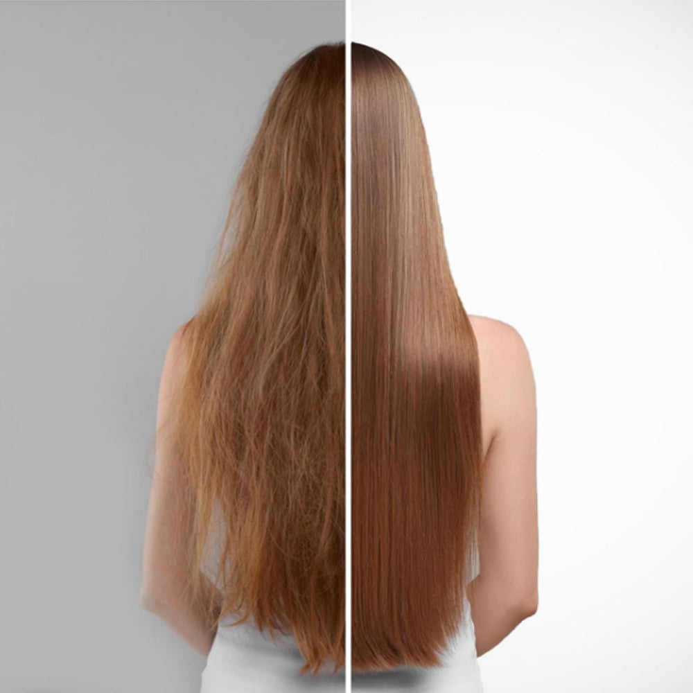 2Pcs USB Rechargeable Cordless Negative Ion Hair Straightener Comb
