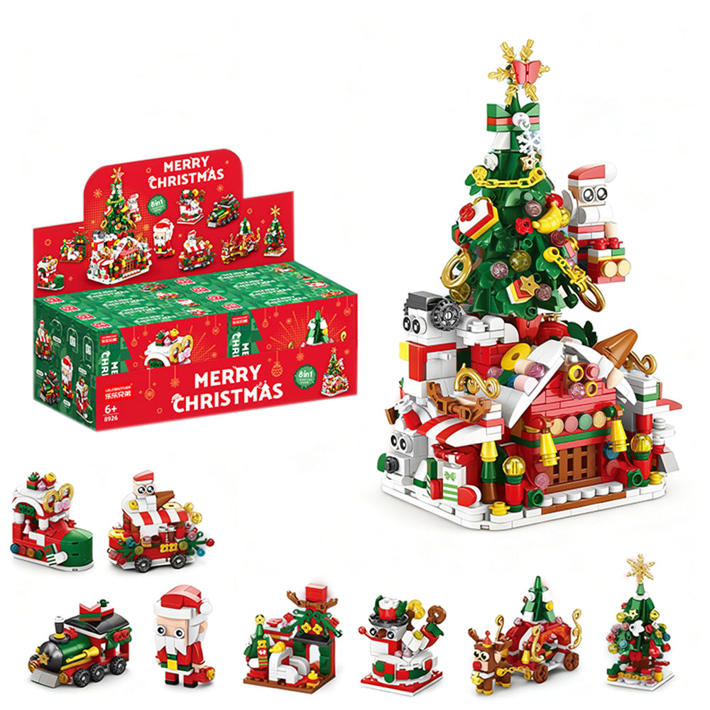 Christmas Tree Ornaments Building Blocks Christmas Santa Nutcracker Xmas Ornament