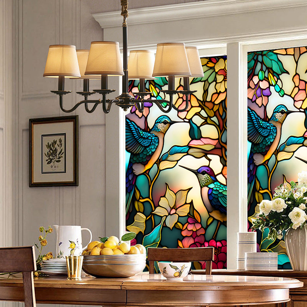 1 Sheet Static Cling Window Privacy Film Frosted Glass Window Sticker Window Covering Film