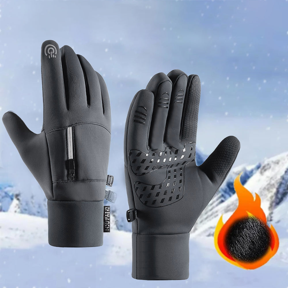Winter Thermal Gloves Touch Screen Water-resistant Warm Cycling Gloves
