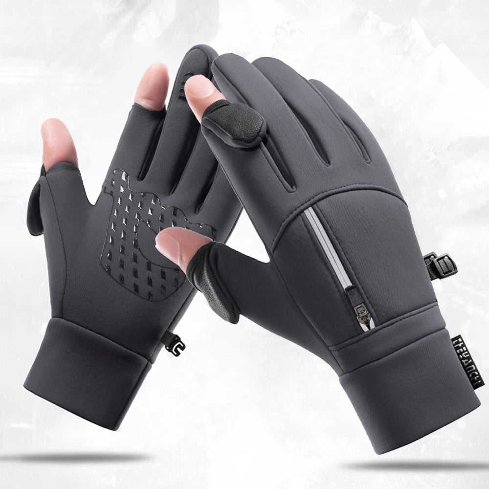 Winter Thermal Gloves Touch Screen Water-resistant Warm Cycling Gloves