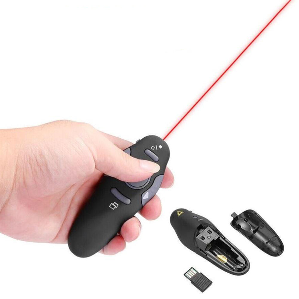 Wireless PowerPoint Presenter Mouse Clicker Laser Pointer