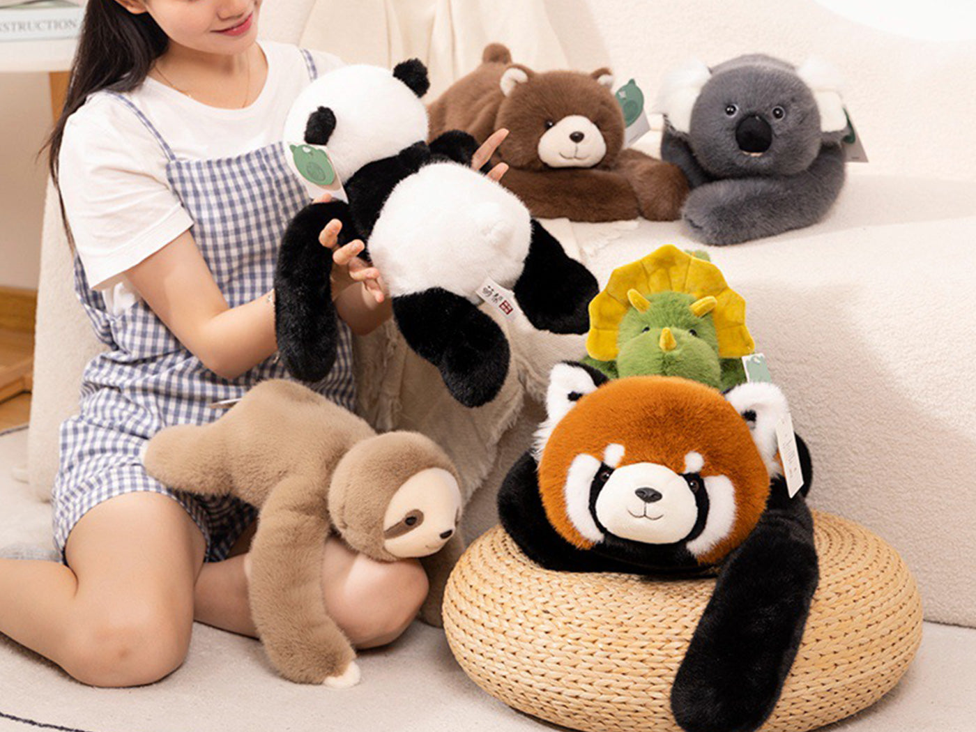Adults Weighted Stuffed Animal Anxiety Relief Stuffed Stress Sleep Toy