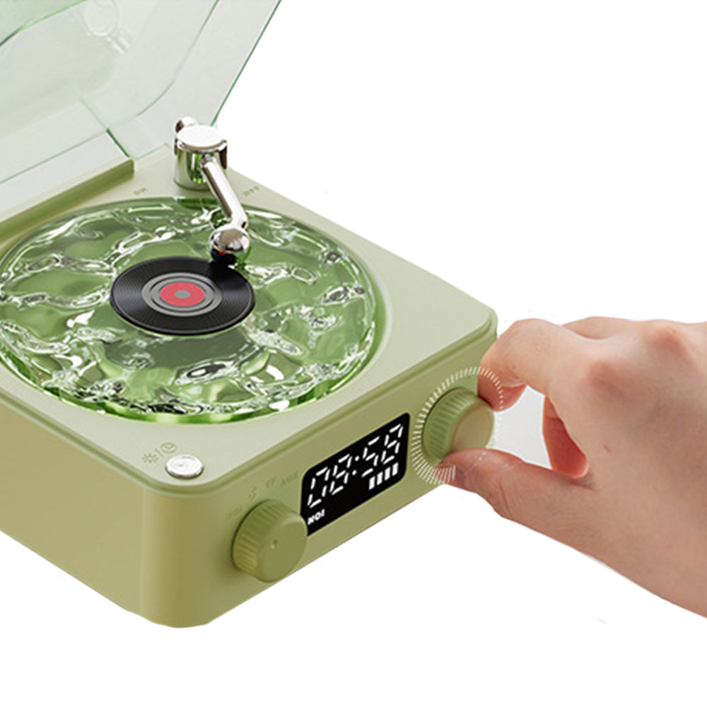 Waves Wireless Vinyl Player Bluetooth Speaker