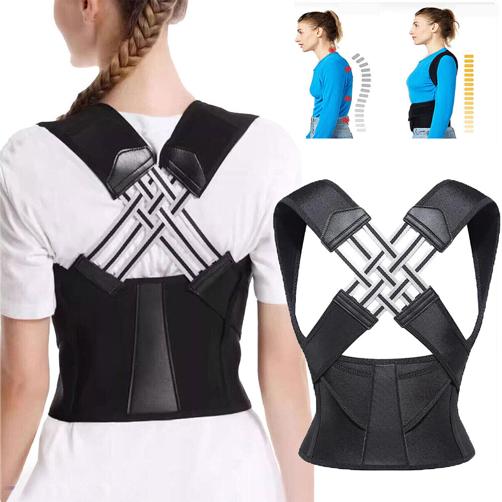 Adjustable Posture Corrector Back Support Shoulder Belt