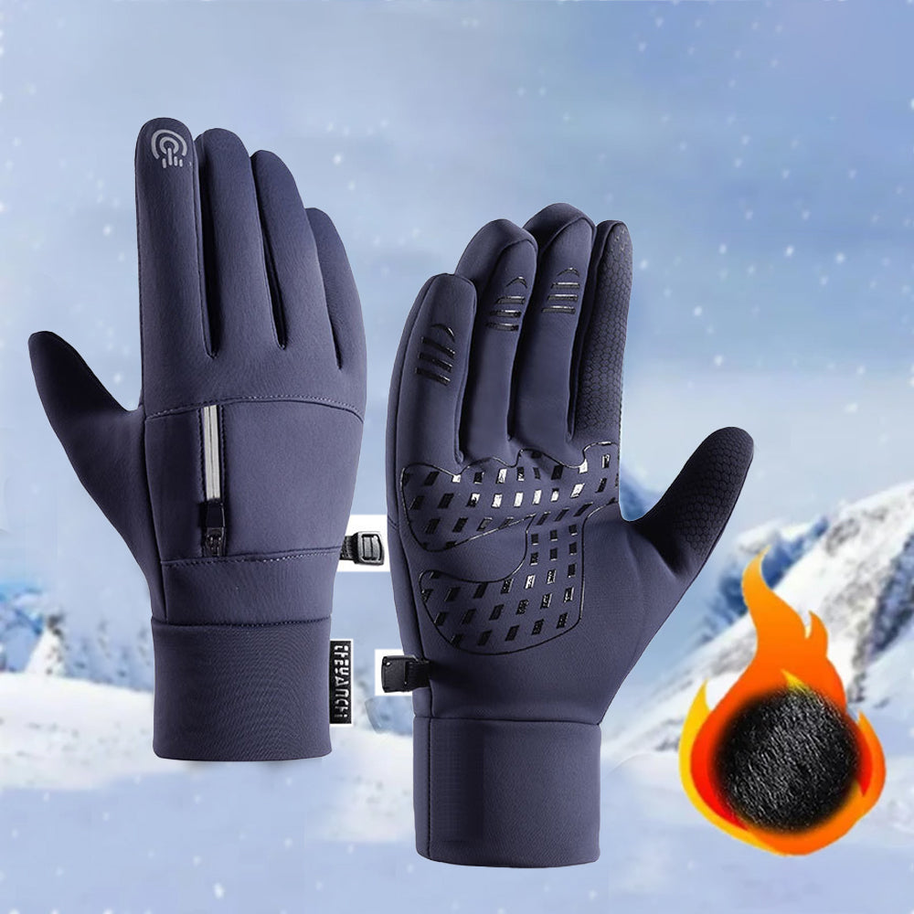 Winter Thermal Gloves Touch Screen Water-resistant Warm Cycling Gloves