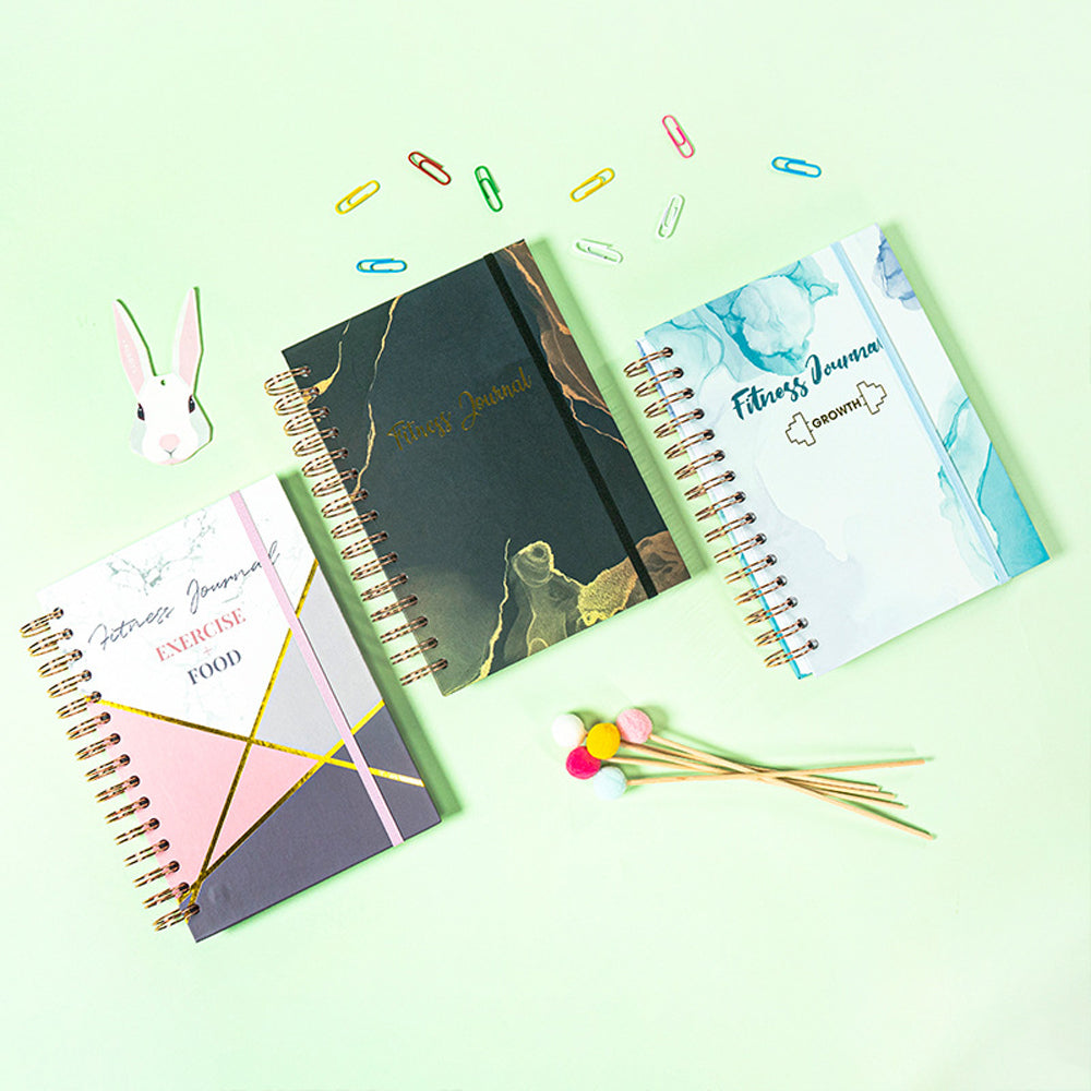 A5 Daily Exercise Planner Log Book for Women & Men