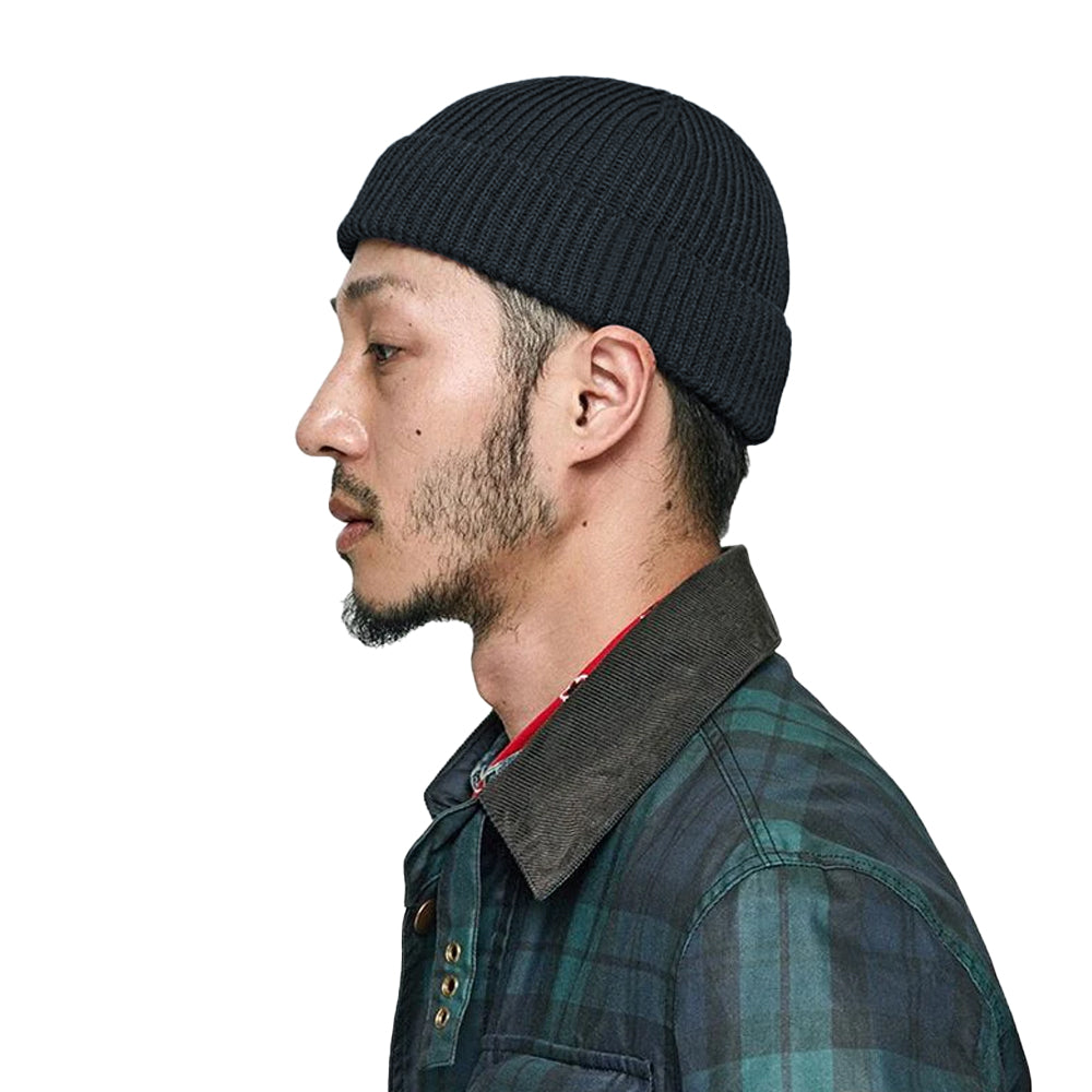 Winter Warm Fisherman Beanie Roll Up Edge Hat