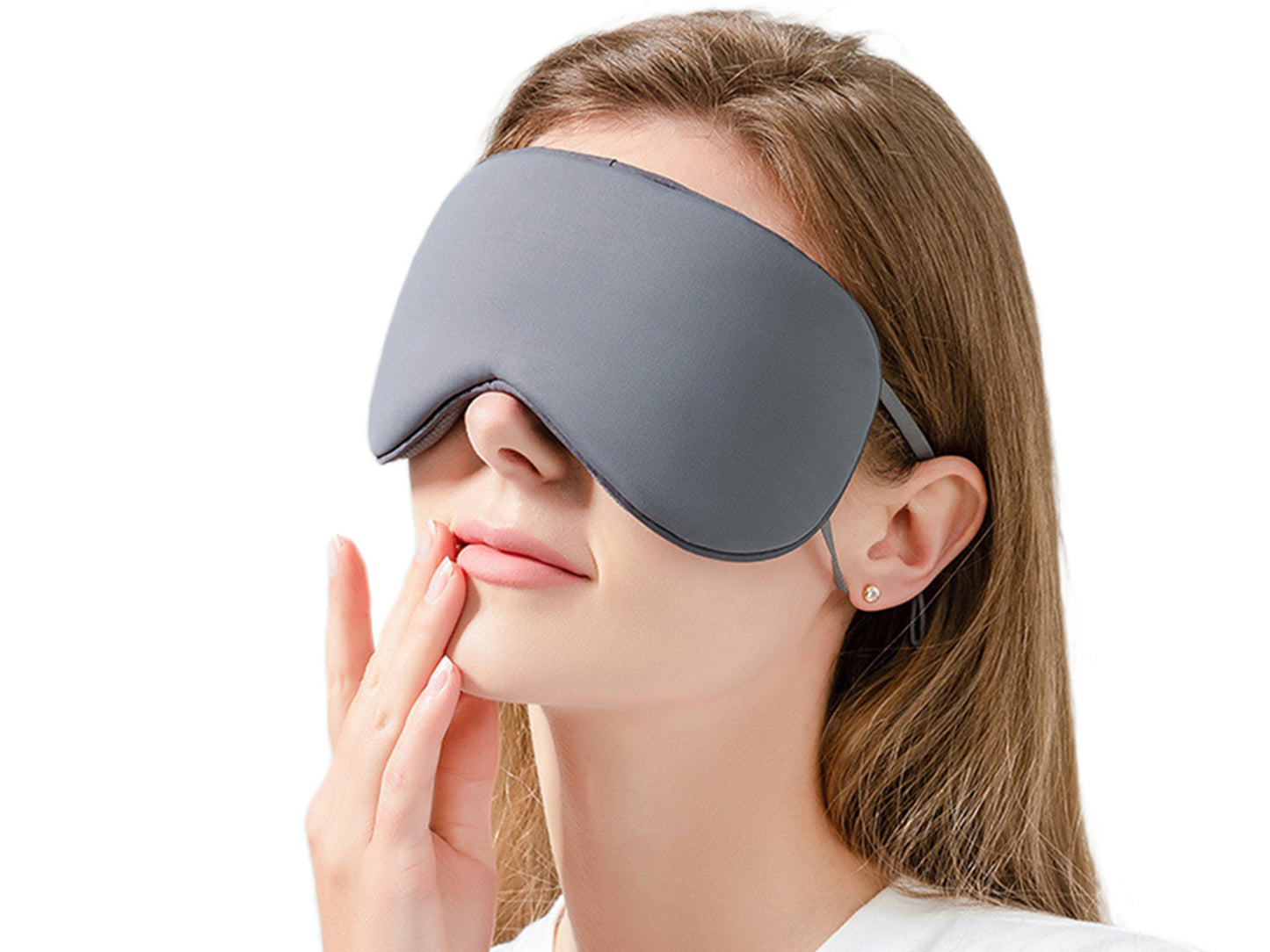2 PCS Sleeping Masks Warm Cool Double Side Use Blindfold Sleep Eye Cover