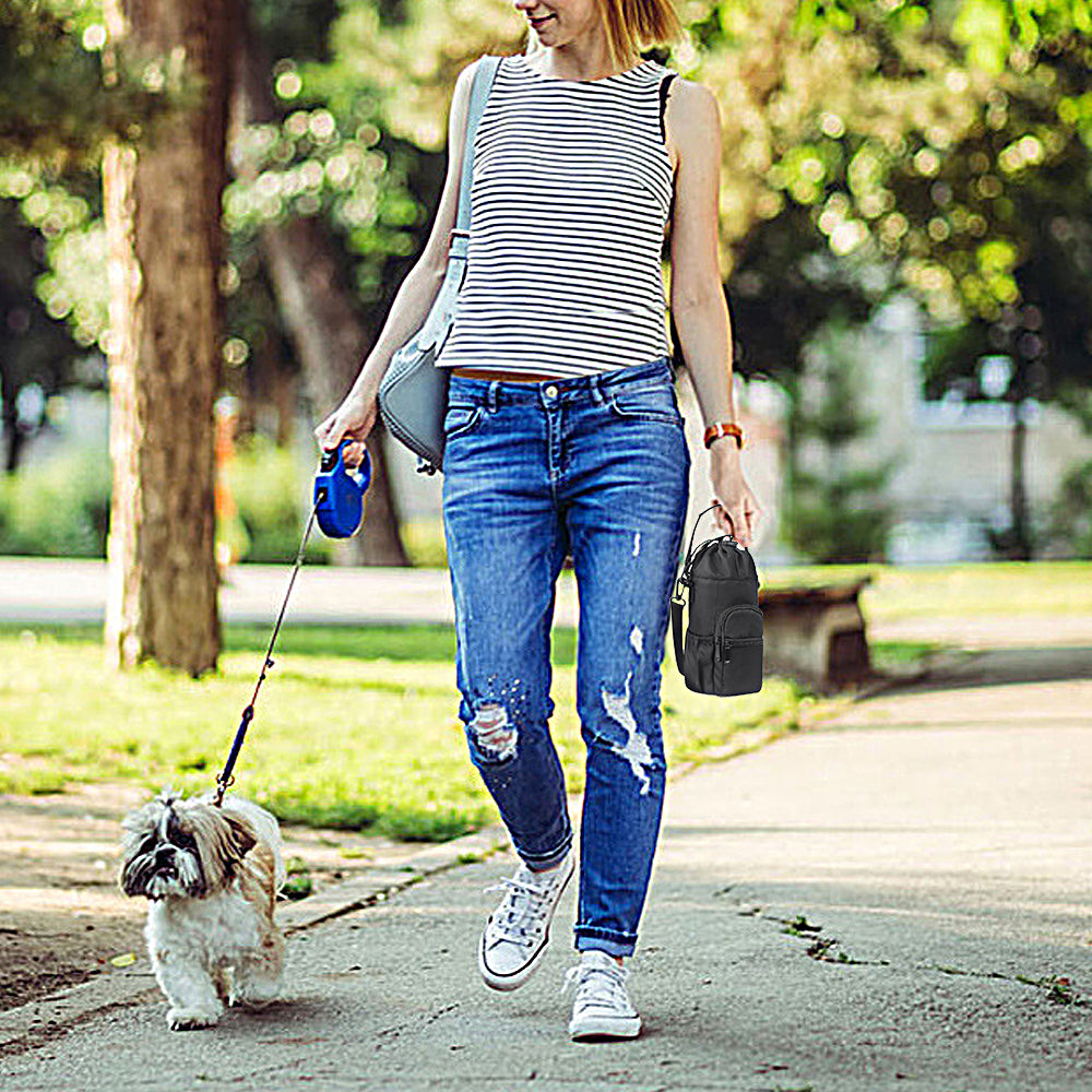 Water Bottle Sling Bag Crossbody Water Bottle Pouch