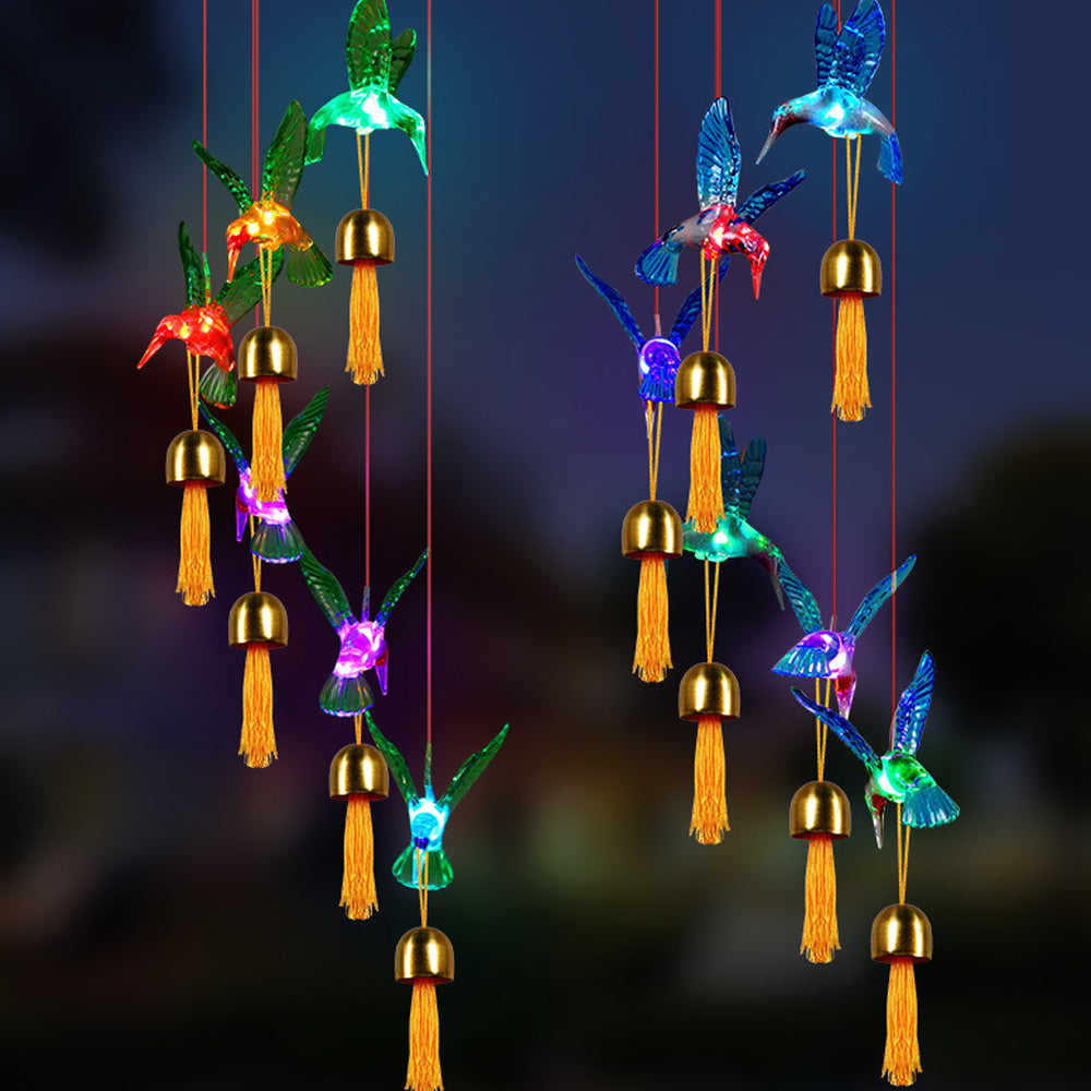 Solar Color Changing Wind Chime Light
