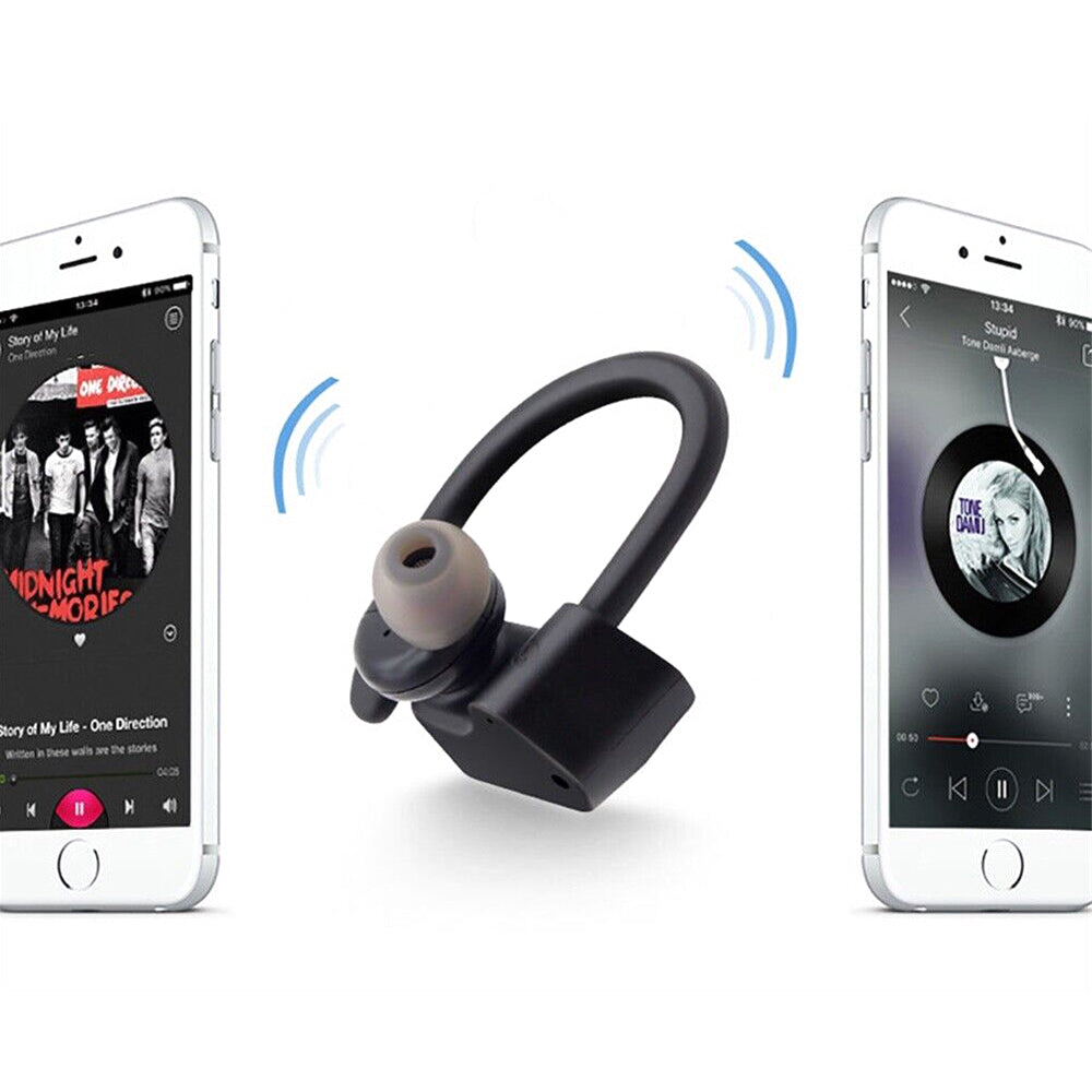 Wireless Bluetooth 5.0 Headset Earbuds Stereo Ear Hook