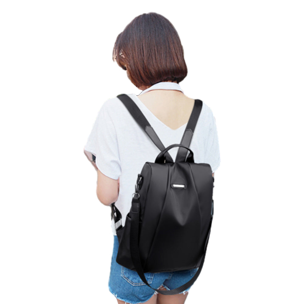 Women Anti-Theft Backpack Detachable Strap Handbag