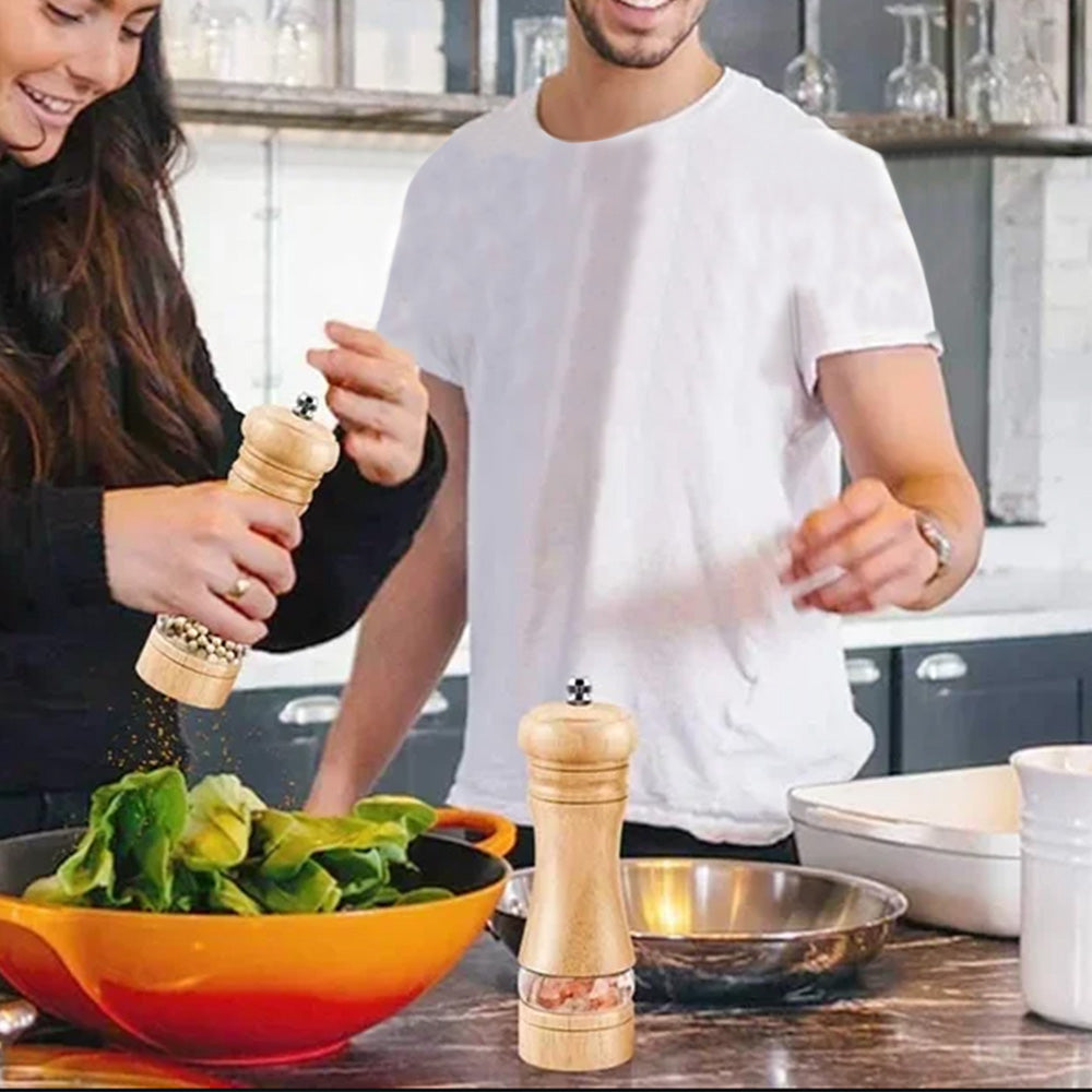 Adjustable Manual Salt And Pepper Grinder Set Salt And Pepper Mill Set Salt And Pepper Shaker
