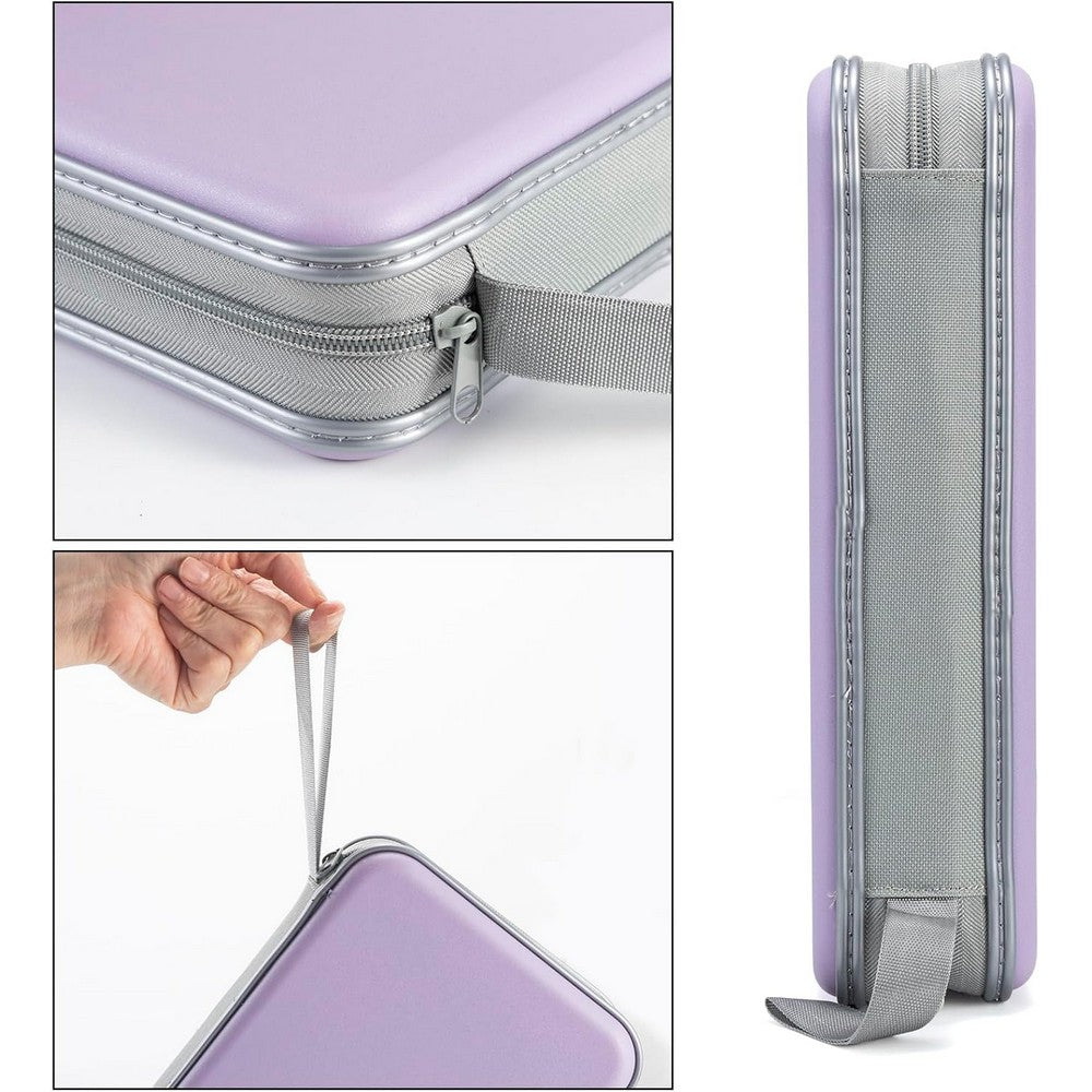 CD Case 96 Capacity CD Holder Case Portable CD DVD Storage Organizer