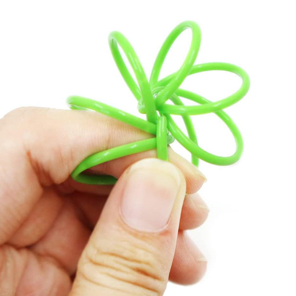 40Pcs Cat Kitten Spring Bouncy Toy Plastic Training Toys Colorful Coil Teasing Playing Cat Toy