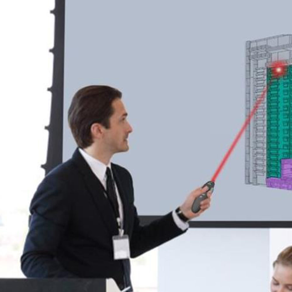 Wireless PowerPoint Presenter Mouse Clicker Laser Pointer