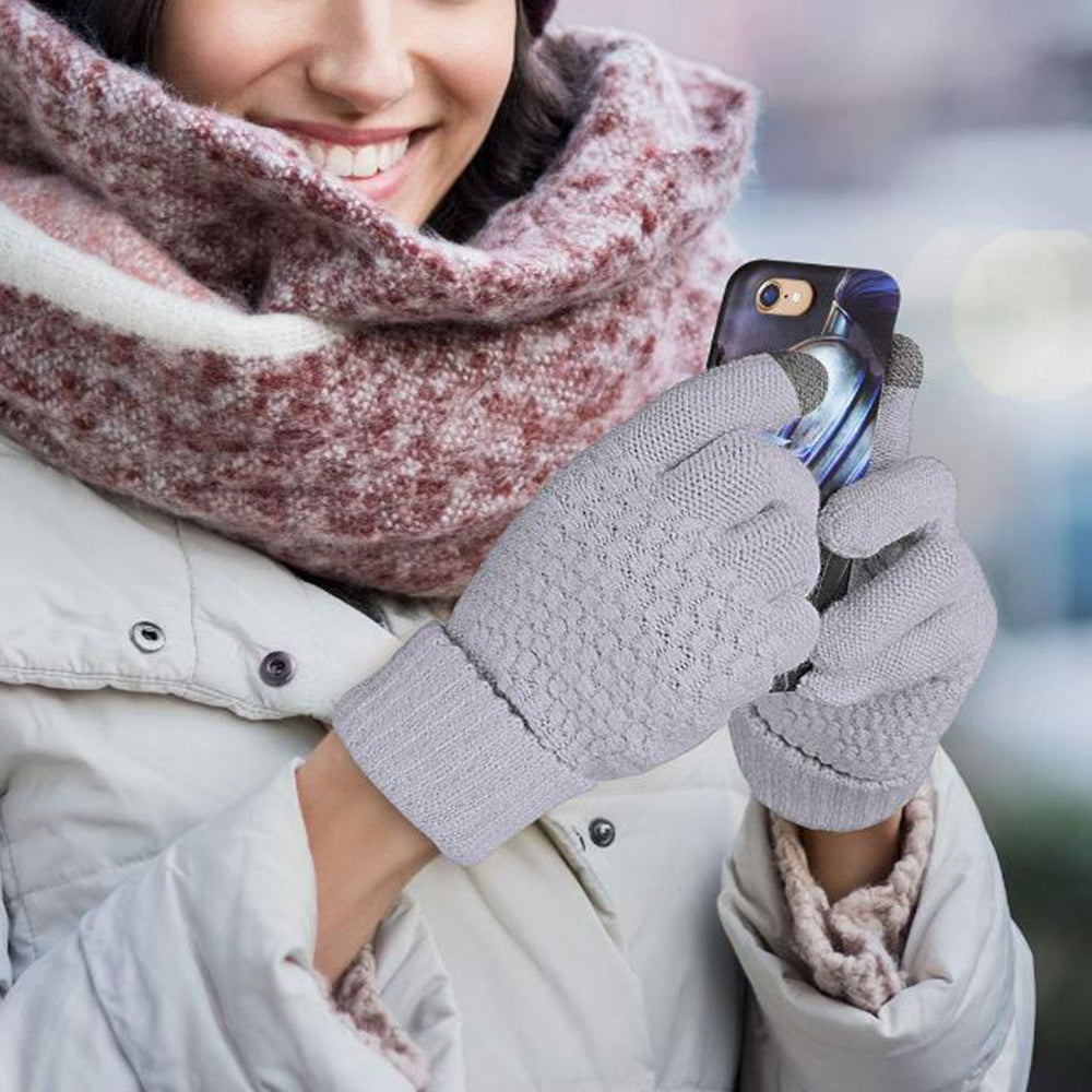 Winter Touchscreen Knitted Warm Gloves