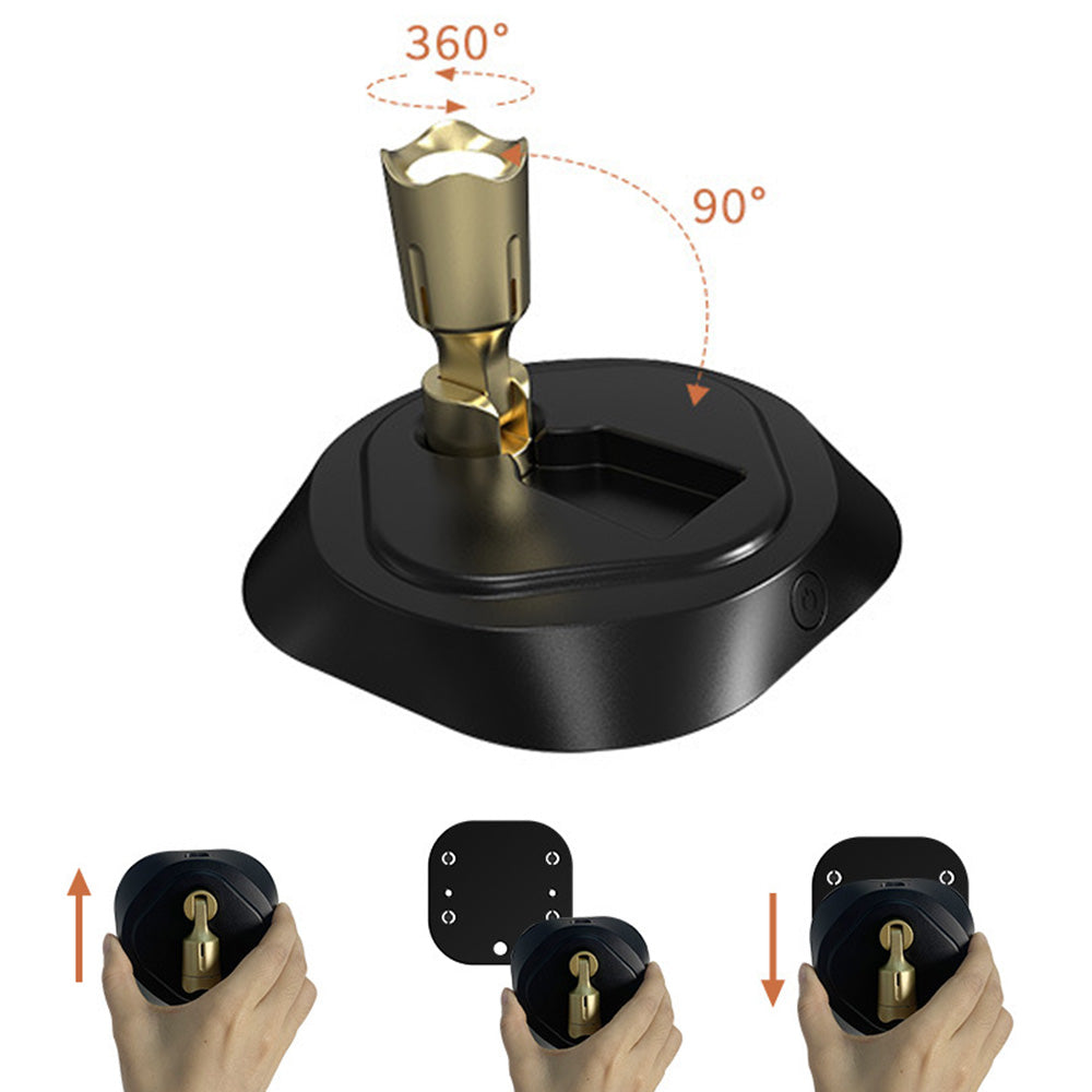 Wireless LED Spotlight 3000K 4000K 5000K Uplighting Indoor for Wall Art Display