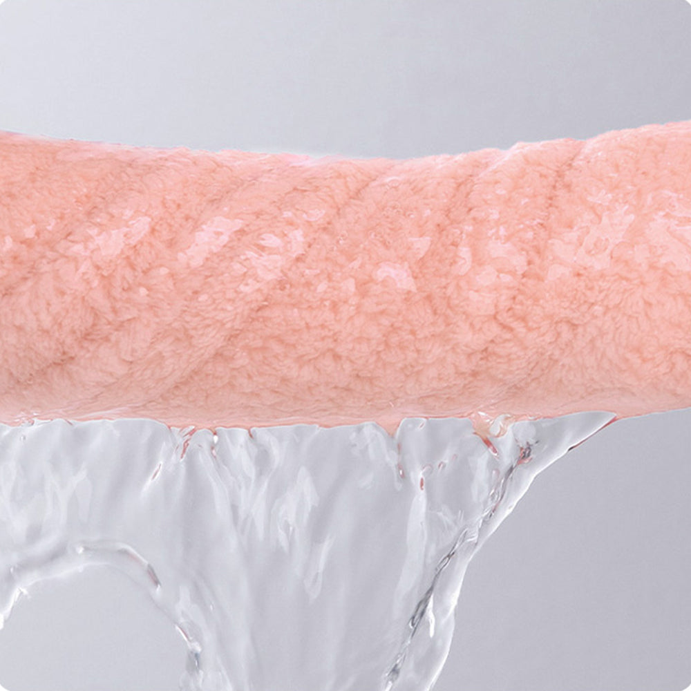 2Pcs Super Absorbent Wet Hair Fast Drying Towel Cap