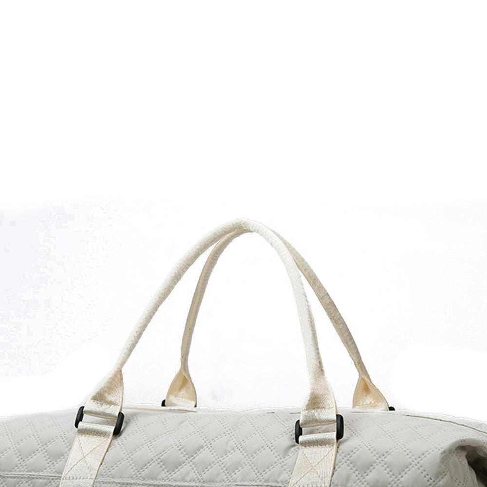 Travel Duffel Bag with Shoe Compartment