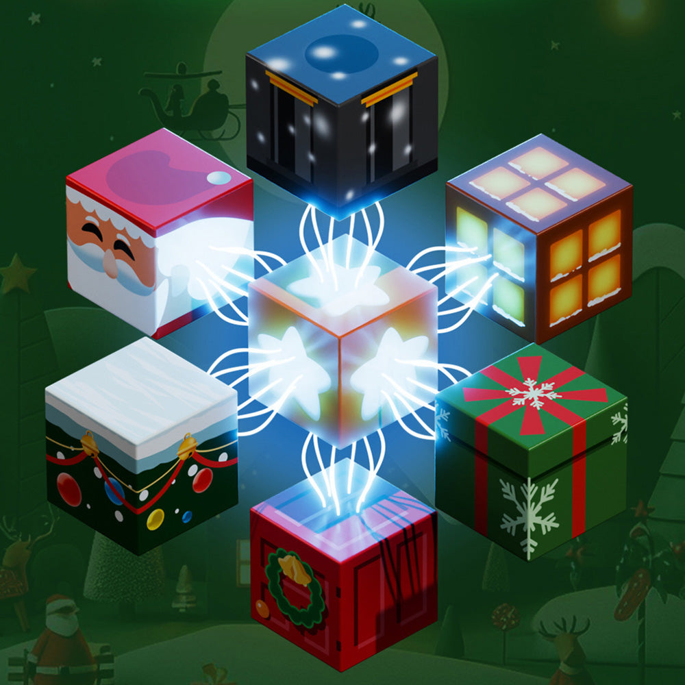 Christmas Building Cubes Sets for Boys and Girls