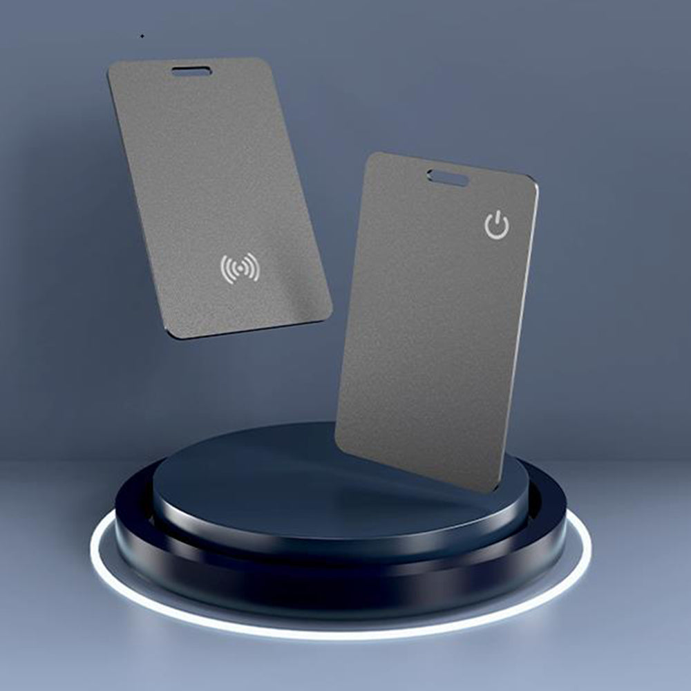 Wireless Charging Smart Wallet Tracker Card for Apple Find My App