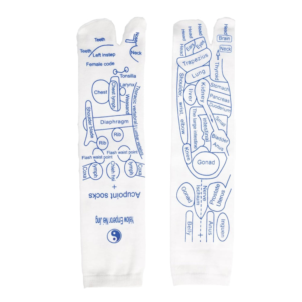 Reflexology Socks with Trigger Point Massage Tools