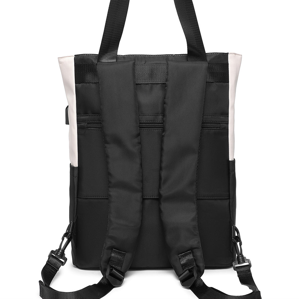 Water Resistant Travel Laptop Backpack with USB Charging Port