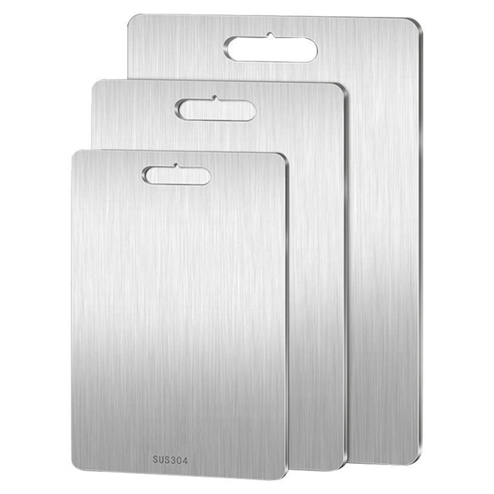 304 Stainless Steel Cutting Board Double-Sided Kitchen Chopping Board