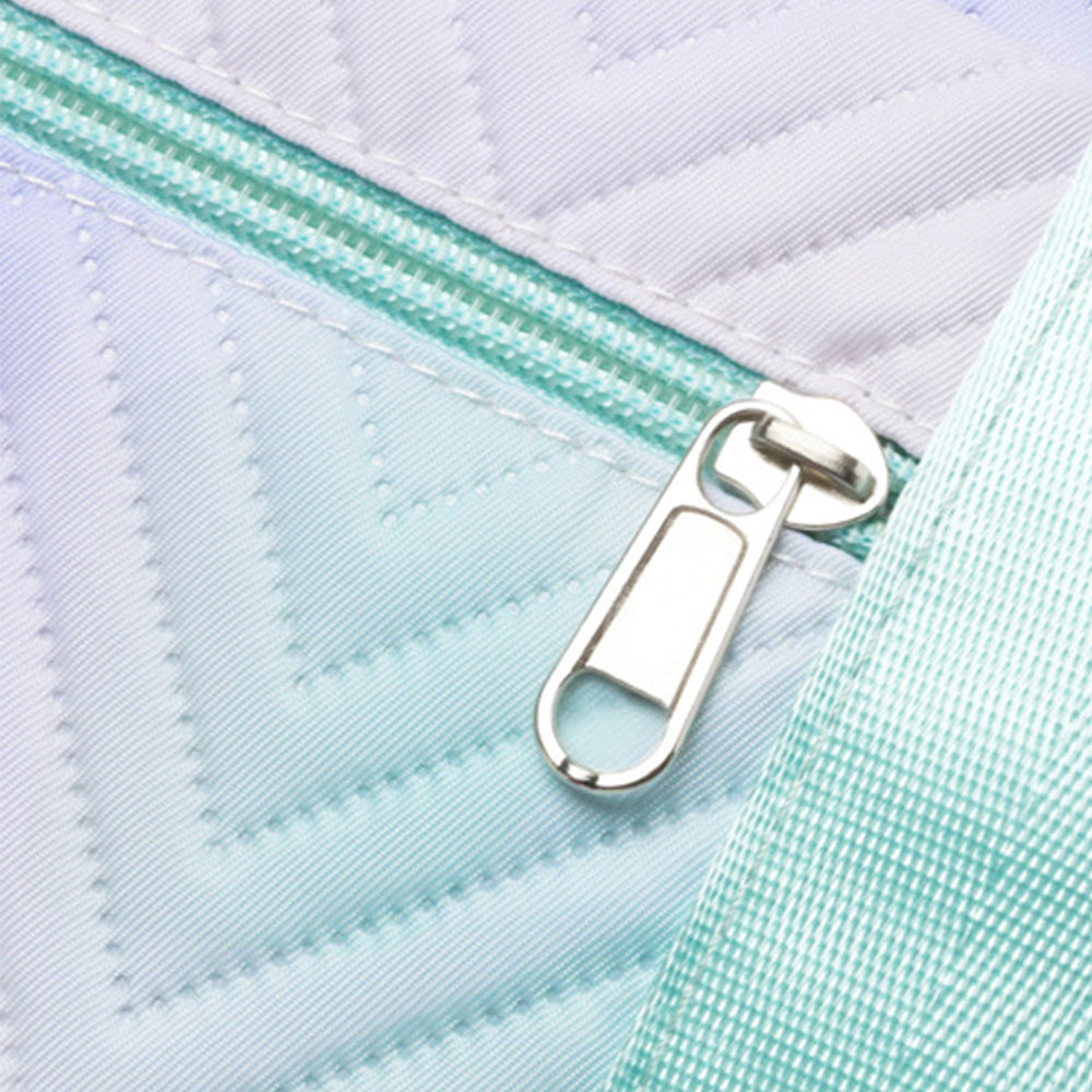 2Pcs Gradient Color Expandable Large-Capacity Travel Foldable Duffle Bag
