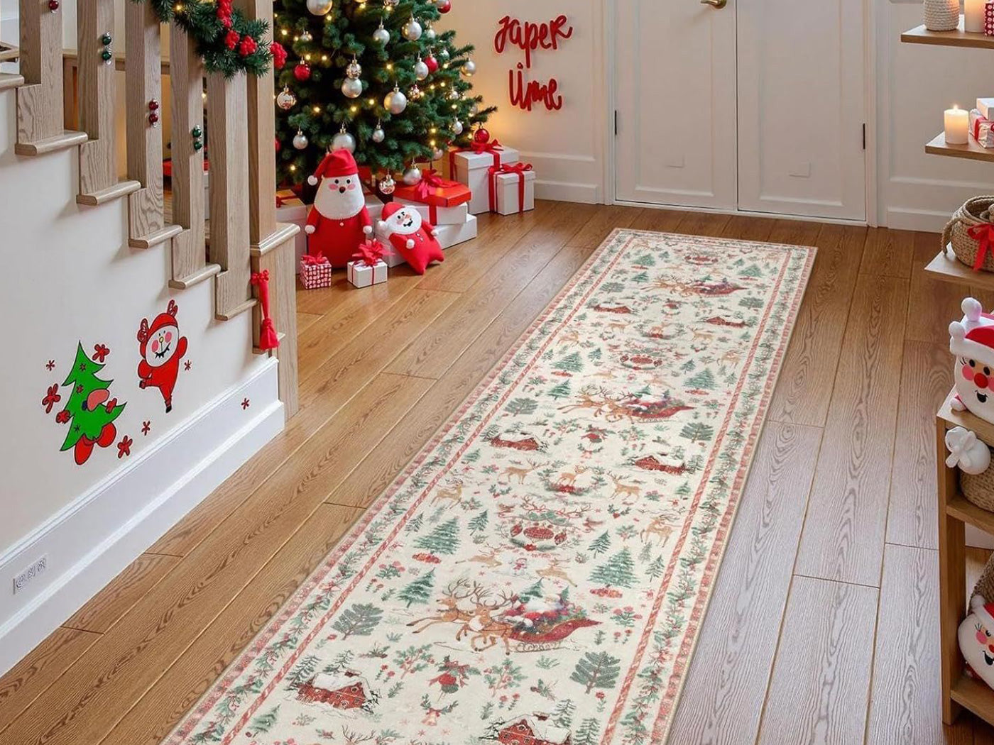 Christmas Kitchen Mats Xmas Merry Christmas Kitchen Mats