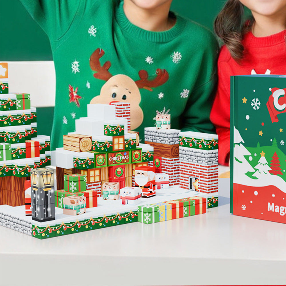 Christmas Building Cubes Sets for Boys and Girls