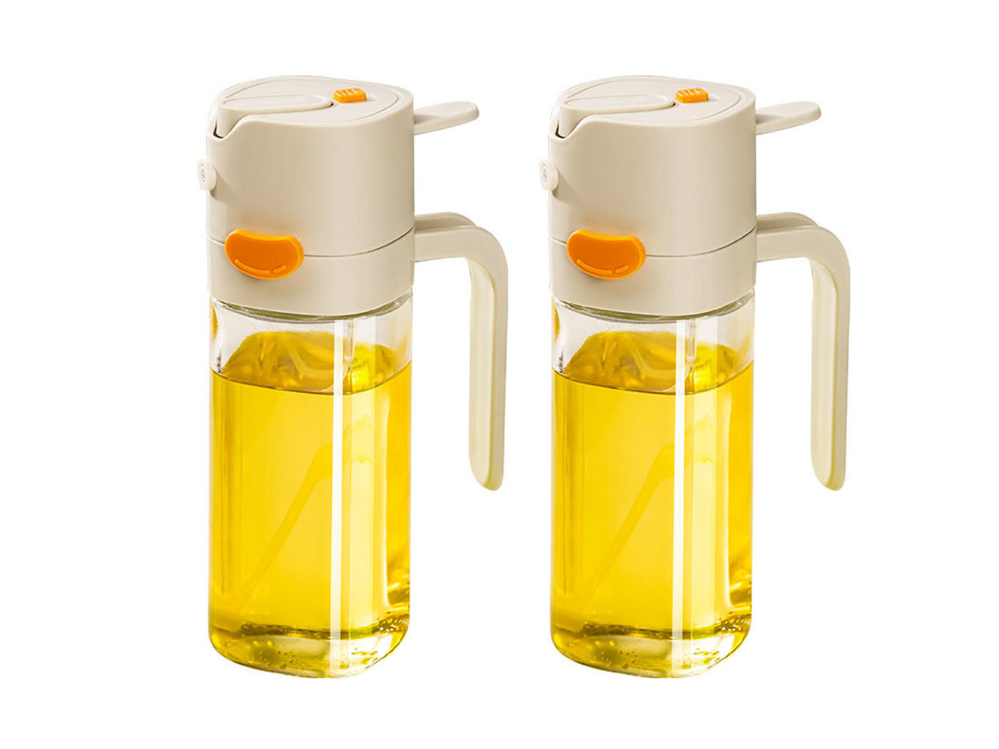 530ml Oil Sprayer Pour Olive Oil Dispenser Glass Spray Bottle Kitchen Oil Mister