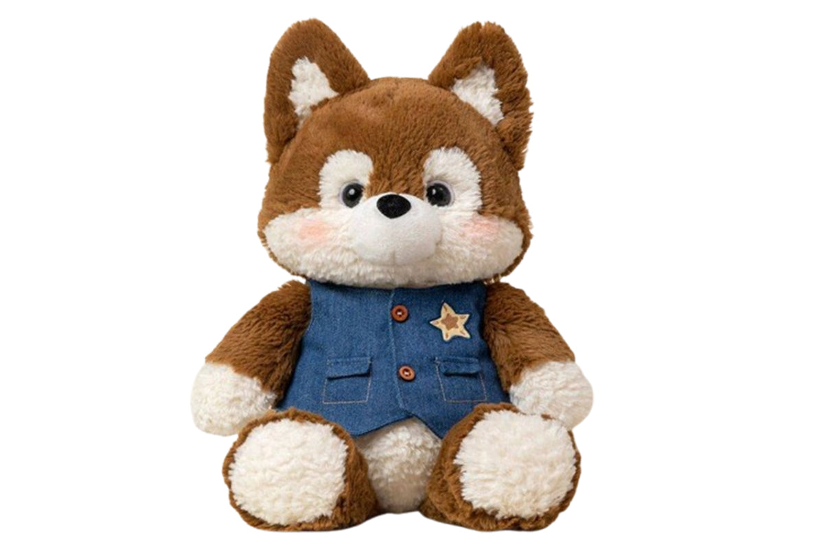 Soft Plush Toy Husky Stuffed Animal Cuddly Dog Doll Teddy