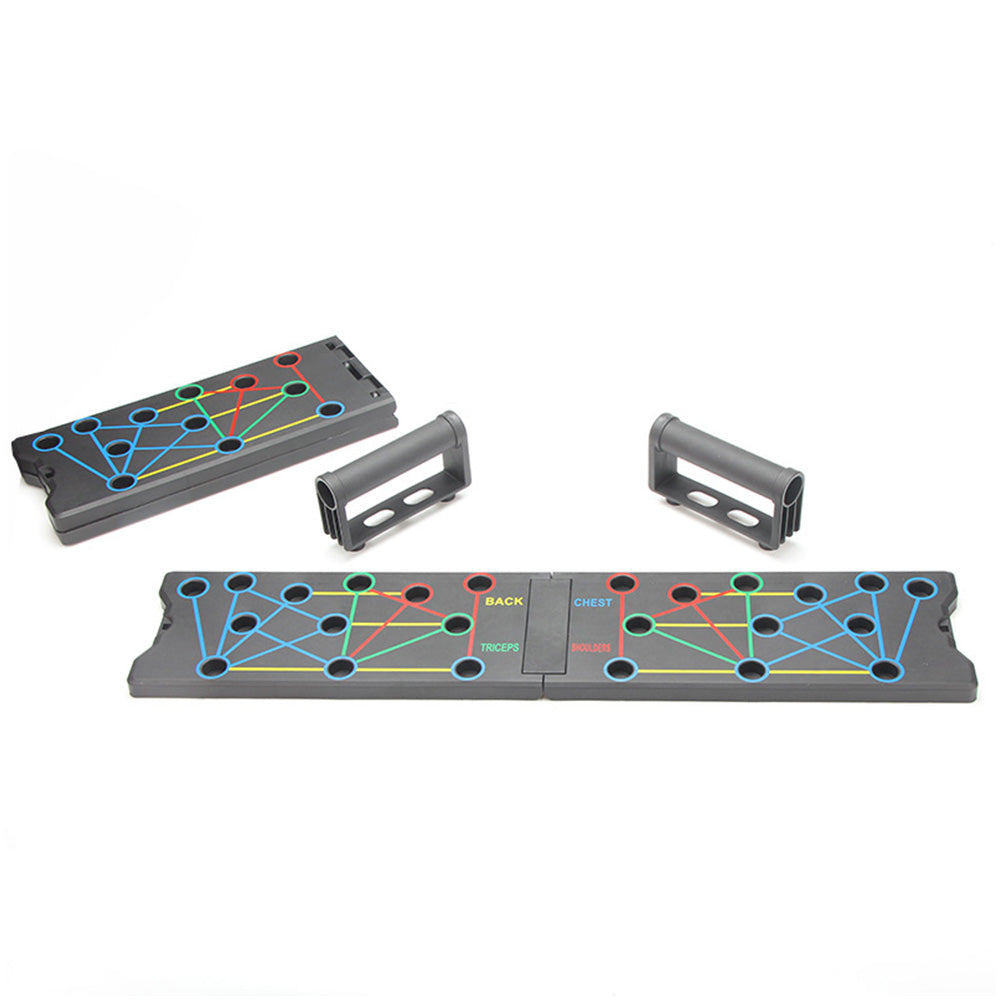24 in 1 Push Up Board Strength Training System with Handles for Chest Shoulders