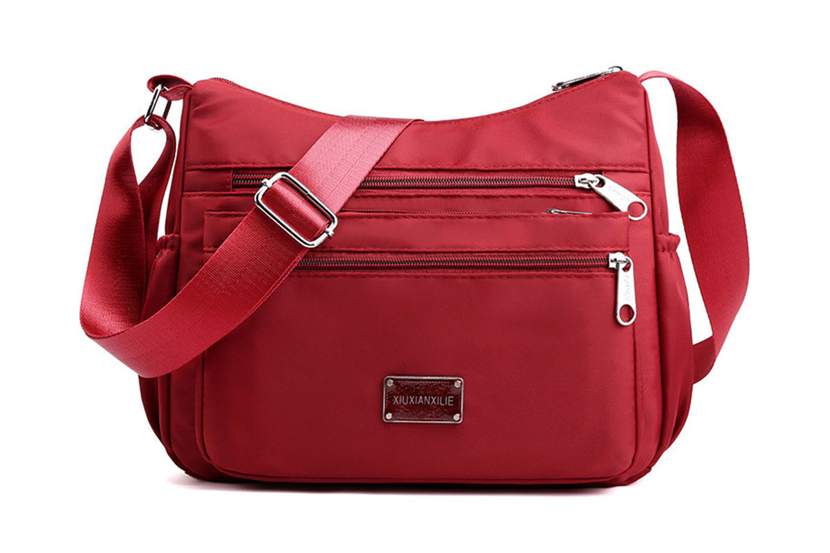 Women Shoulder Handbag Roomy Multiple Pockets Bag Ladies Crossbody Purse
