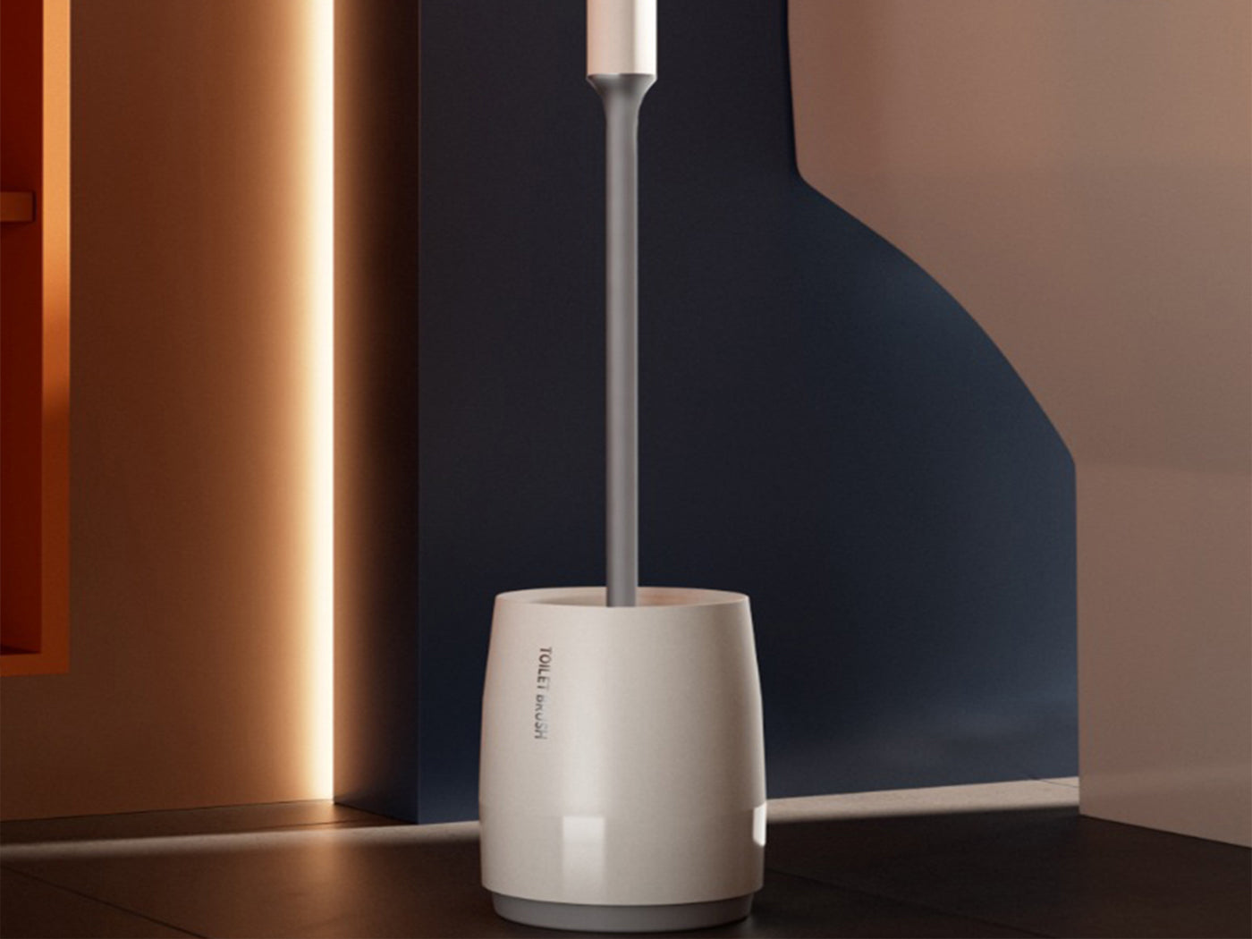 Toilet Brush with Quick Drying Holder