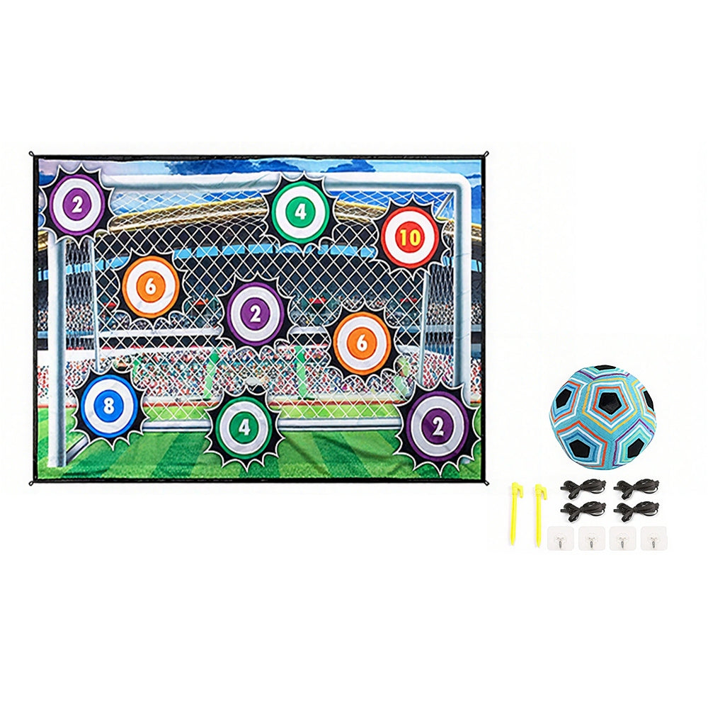 Indoor Soccer Throwing Training Game Goalkeeper Target Set