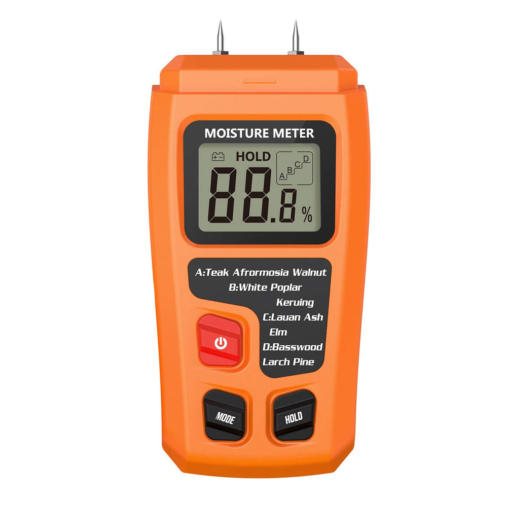 Wood Moisture Meter Digital Moisture Detector Pin-Type Moisture Detector For Wood Paper Firewood