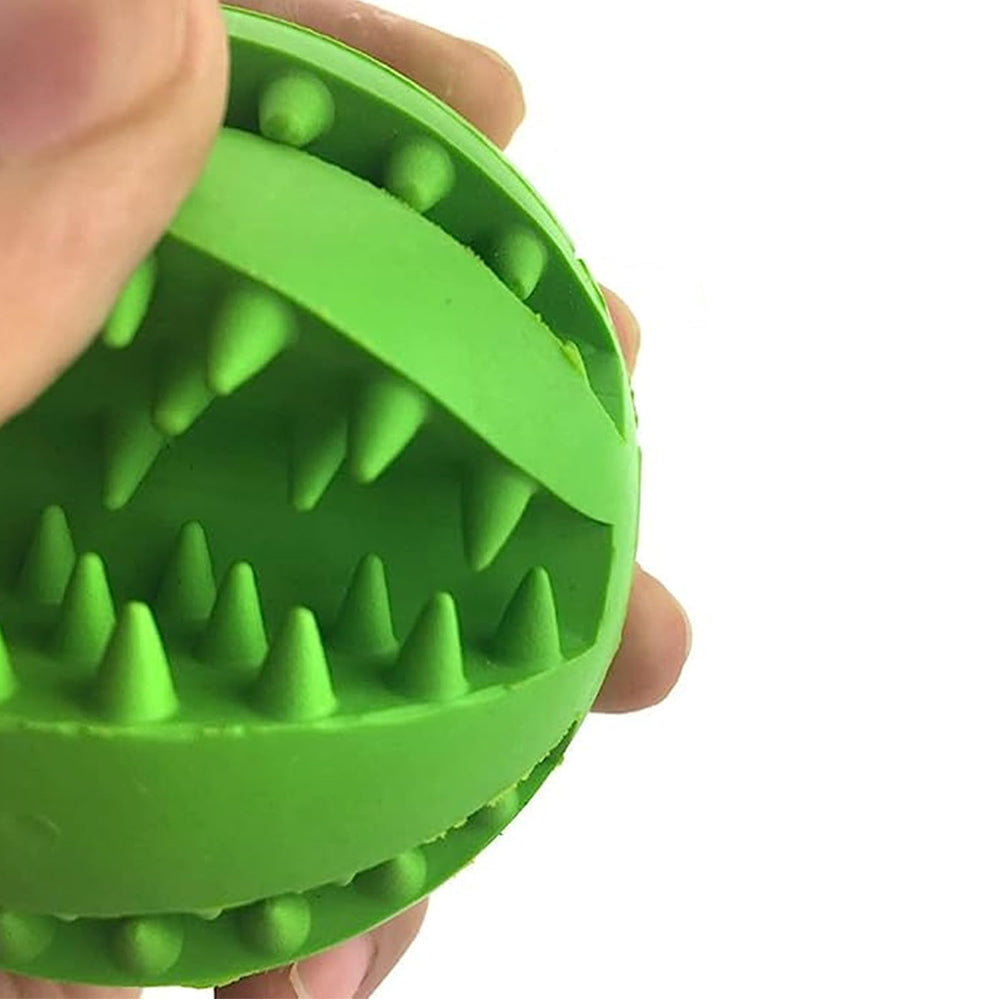 3Pcs Slow Feeder Chew Ball Toy for Puppy Pet