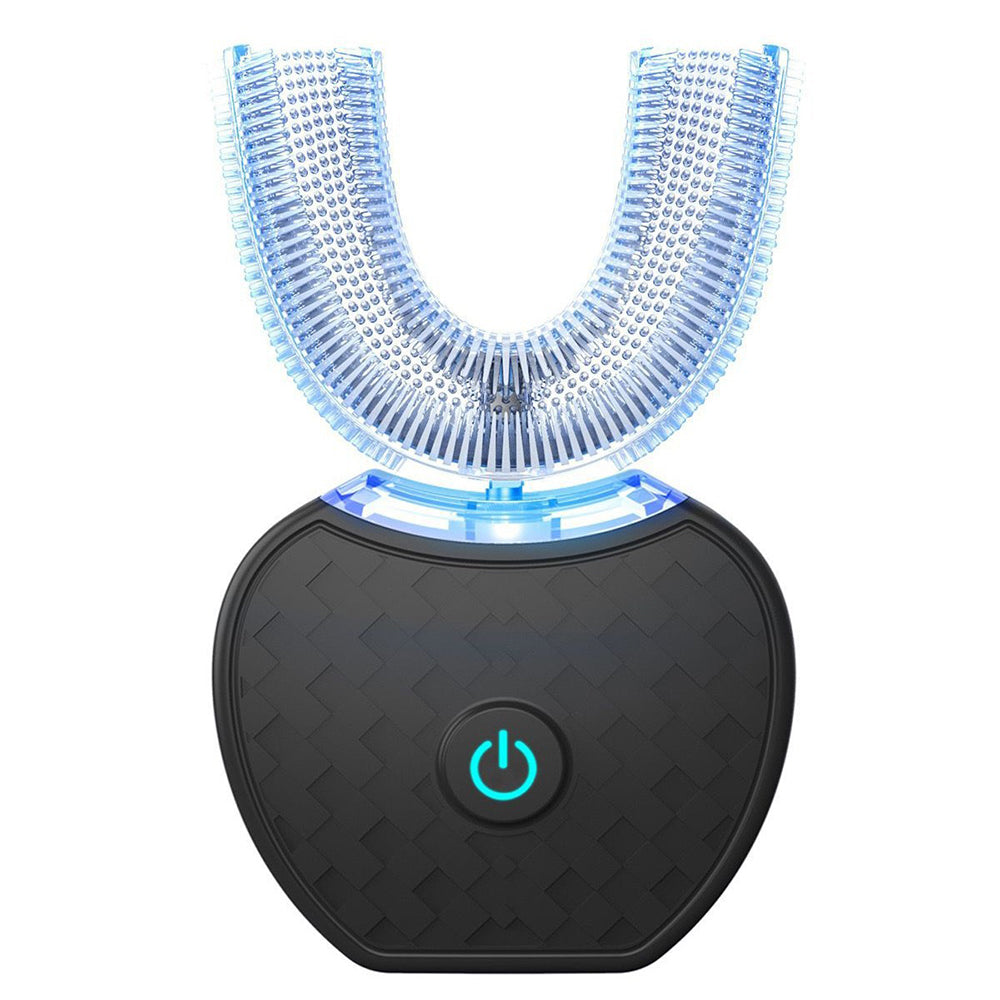 Wireless Charging U-Shaped Electric Toothbrush with Automatic Cleaning