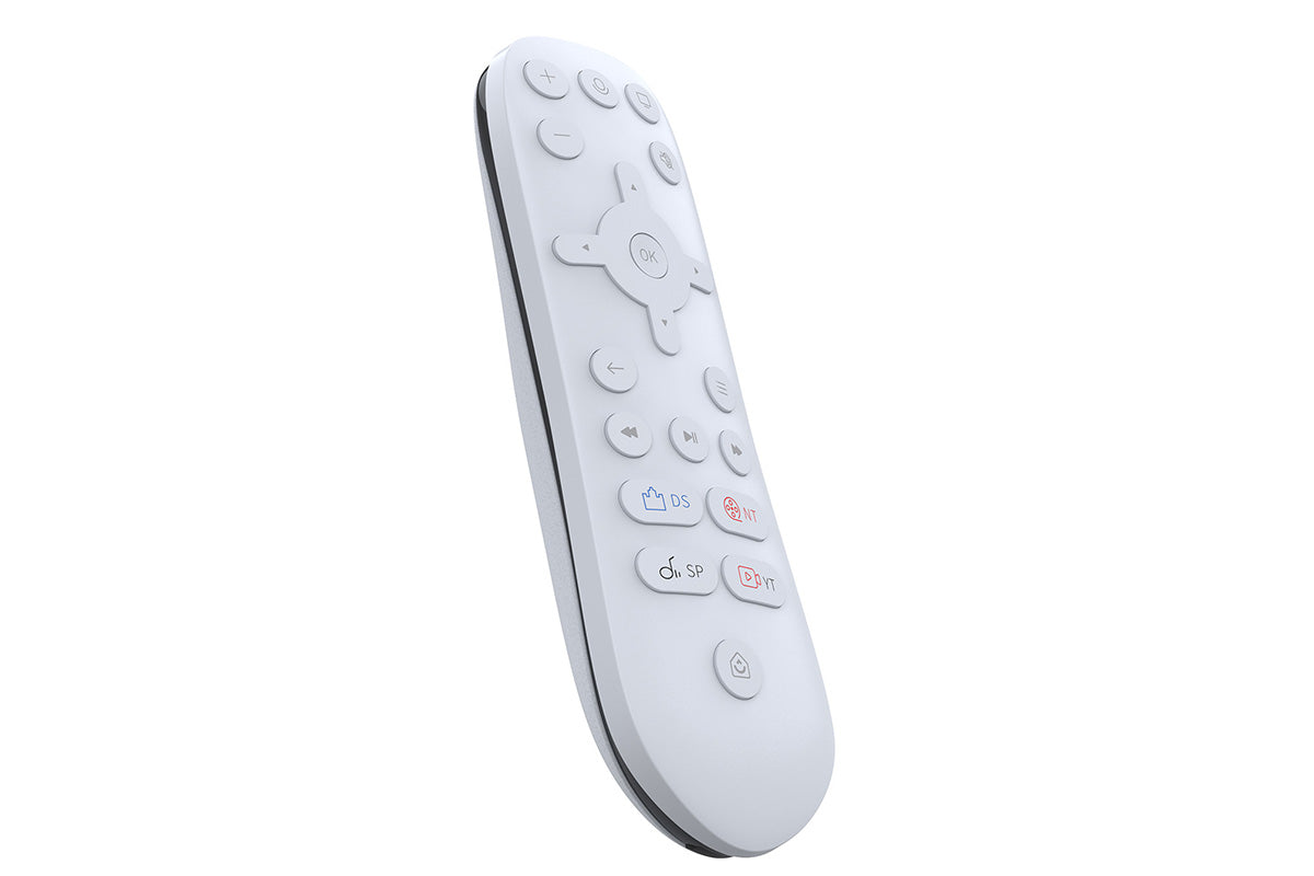 Media Remote Control for PS5 Console with 4 Quick Shortcut Buttons for Netflix YouTube Disney Spotify